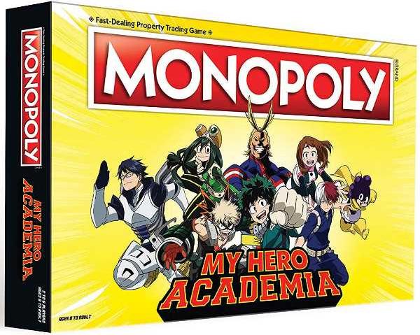 Actual product image Monopoly WM00826-ITA-6 - MY HERO ACADEMIA NEW 6-2021 (English, Italian)