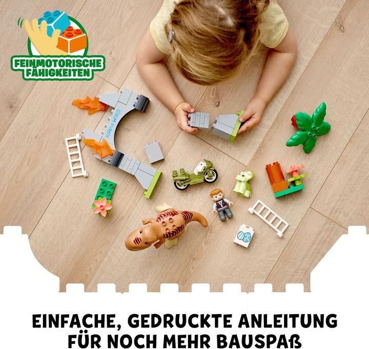 Immagine prodotto LEGO Eruzione del T. Rex e del Triceratops (10939)