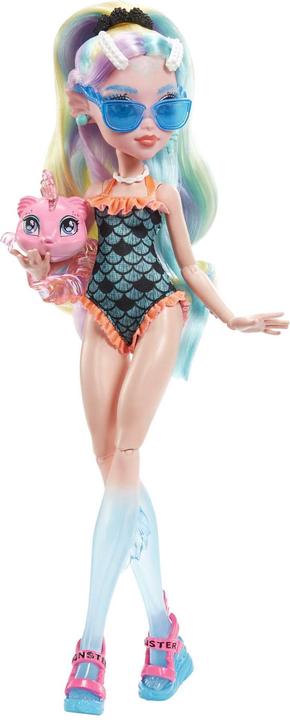 Actual product image Monster High Lagoona Blue Doll With Pet And Accessories