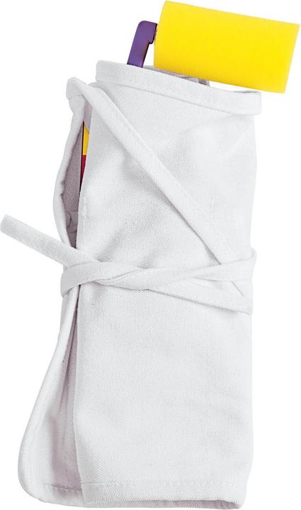 Actual product image Colorations Colours - Decorate your own apron with 2 compartments. Set of