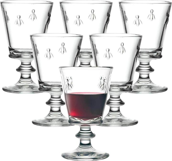 Actual product image La Rochère Wine goblet bee 240 ml 14cm (24 cl, 1 Glasses, White wine glasses)