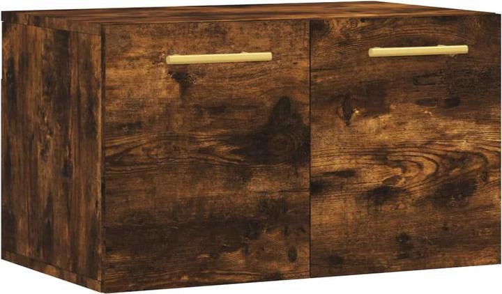 Produktbild VidaXL Wandschrank Räuchereiche 60x36,5x35 cm Holzwerkstoff (60 x 36,5 x 35 cm)