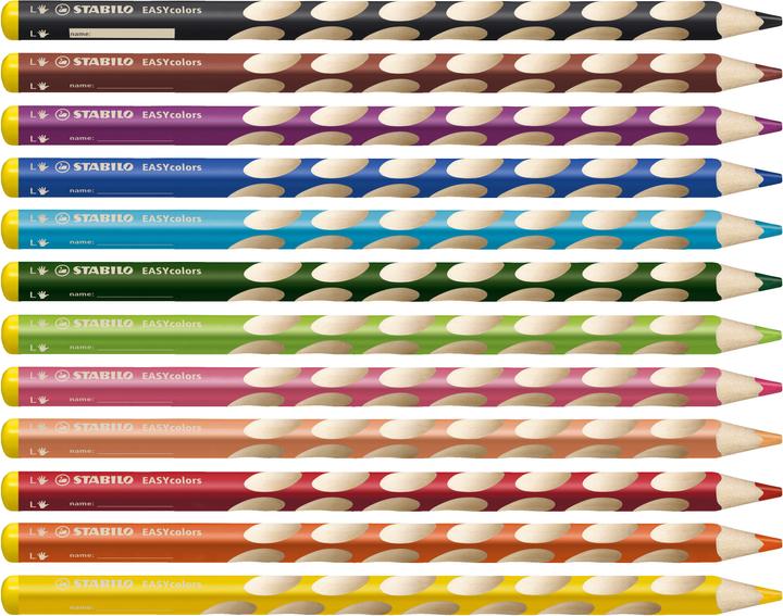 Produktbild STABILO Easycolors Linkshänder (Gelb, 1 x)