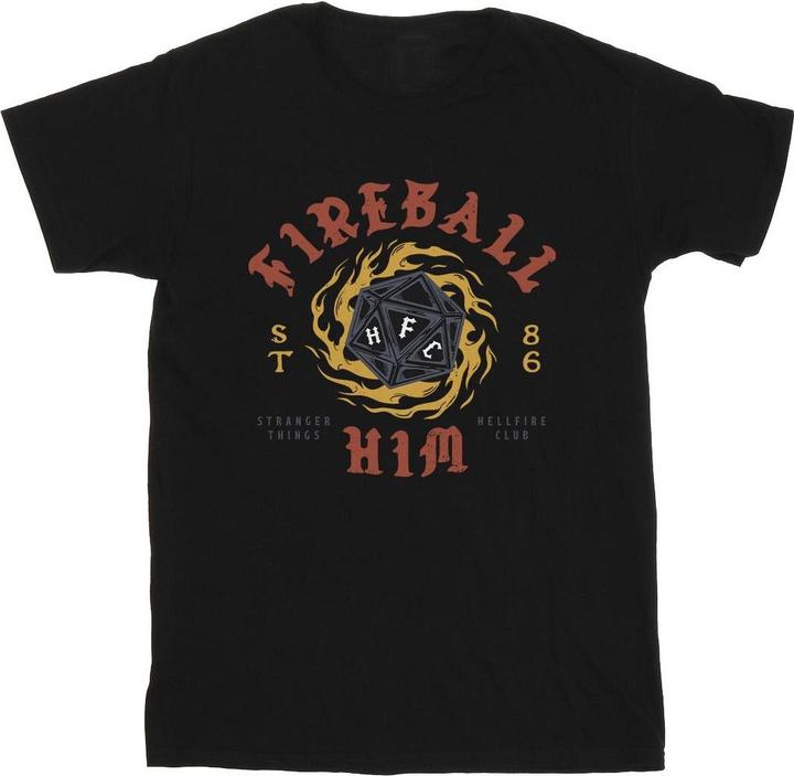 Produktbild Netflix Stranger Things Fireball Dice 86 TShirt (3XL)