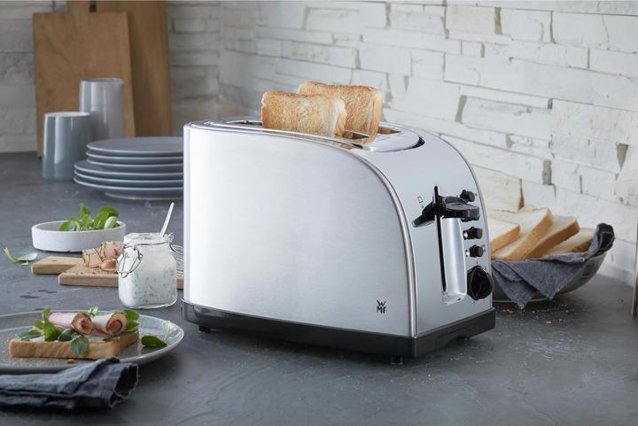 Image du produit WMF Stelio toaster grille-pain à double fente avec grille pour brioches