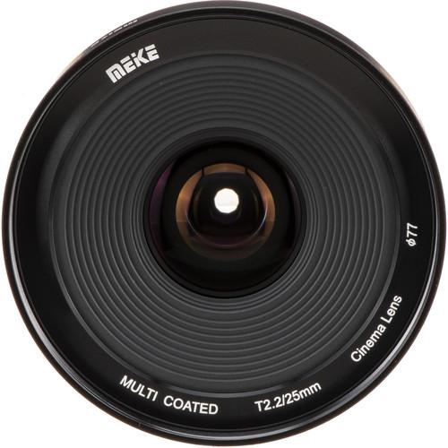 Actual product image Meike 25mm T2.2-22 Sony E-Mount Cine Lens (Sony E, APS-C / DX)