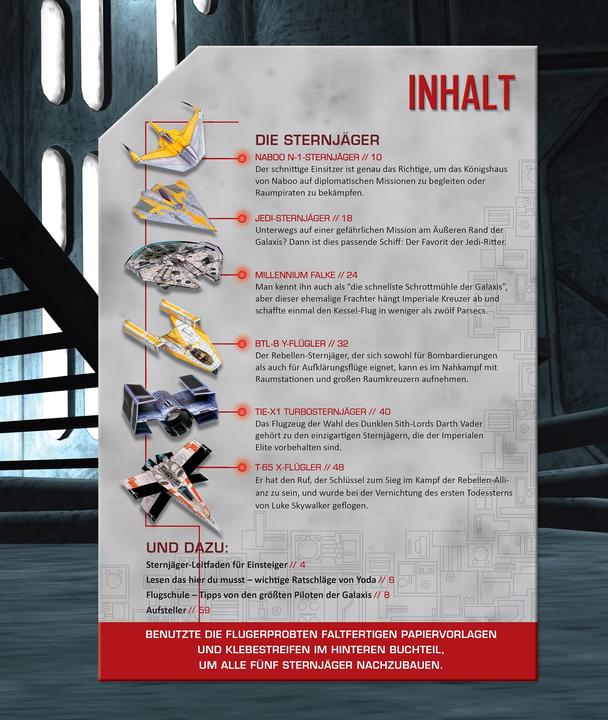Produktbild Panini Star Wars Flieger falten (Deutsch, Pat Murphy, 2013)