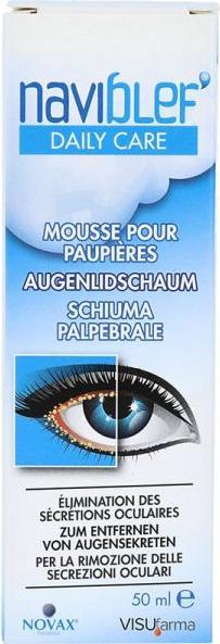 Image du produit Naviblef Daily Care Mousse pour les paupières 50ml (50 ml, Journée)