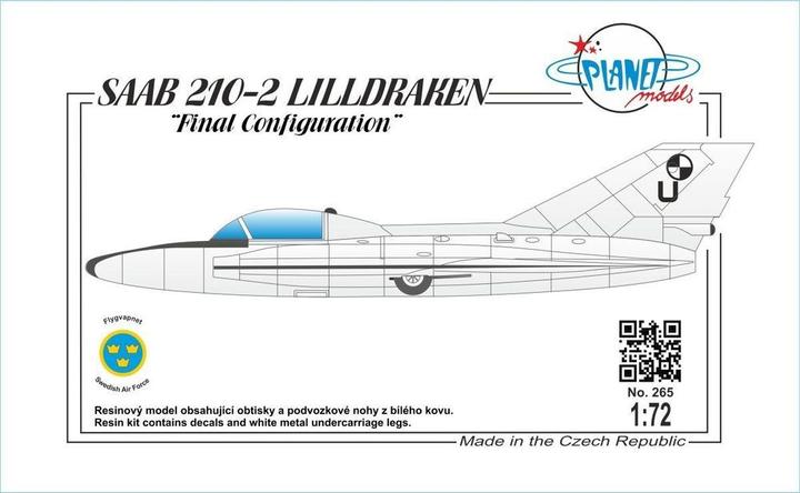 Planet Models SAAB 210-II Final Configuration