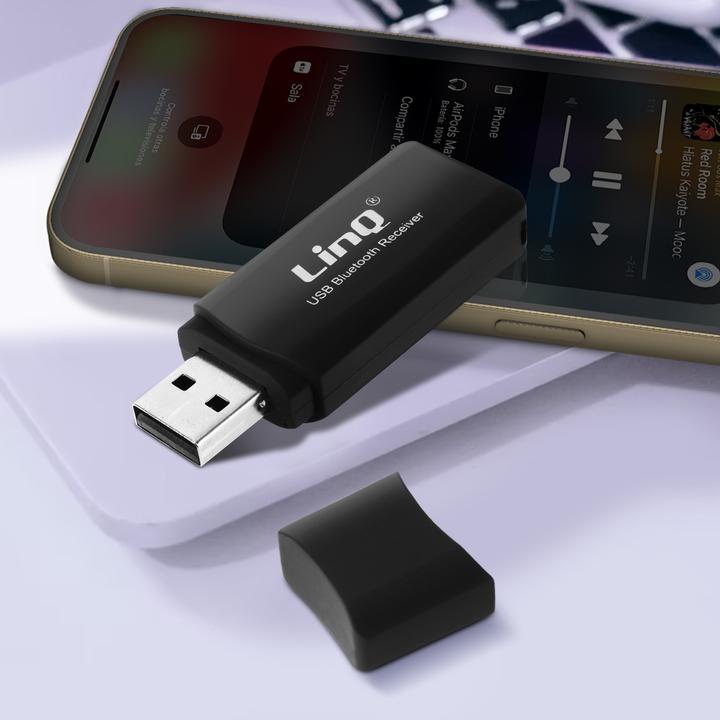 Actual product image LinQ USB audio receiver + jack output (Receiver)