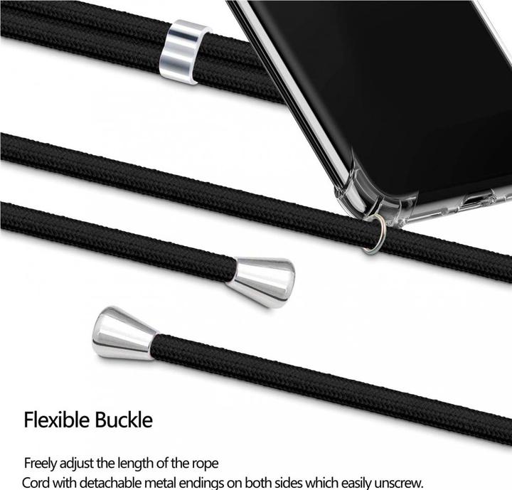 Actual product image Screenguard Samsung Galaxy A41 Loopster Necklace Cover