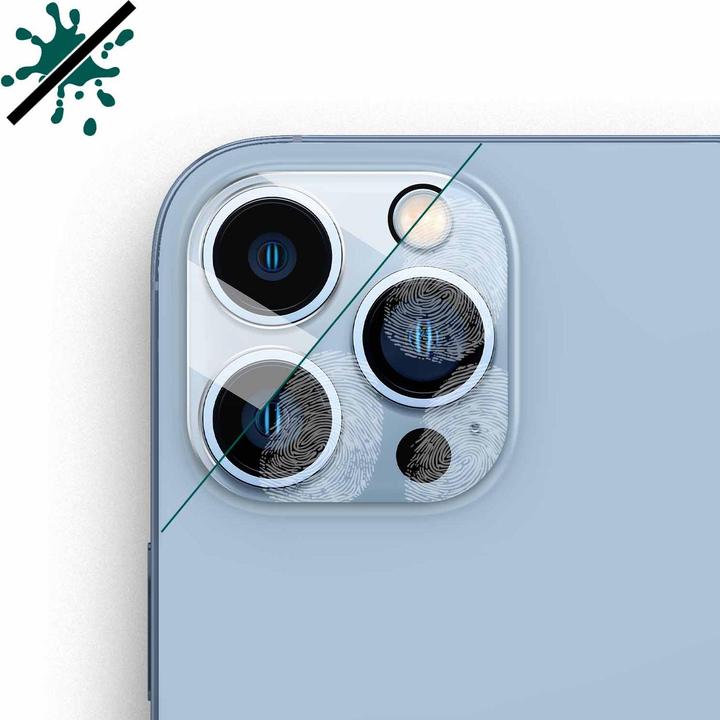 Actual product image Bigben Connected Rear camera film, camera glass, 9H+ hardness (1 Piece, Apple iPhone 13 Pro)