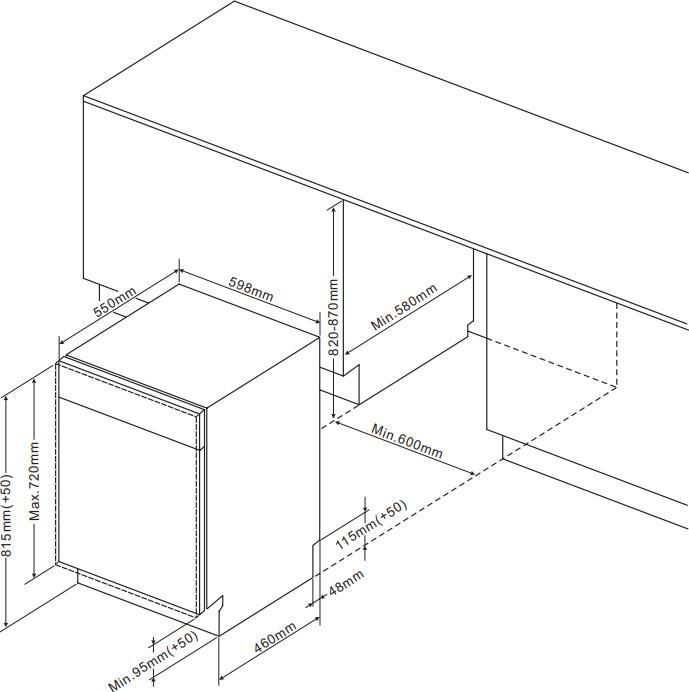 Produktbild De Dietrich DCJ 422 DQX