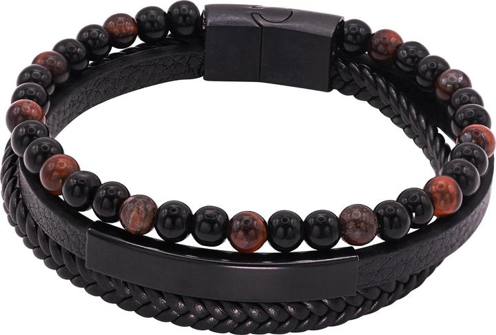 Actual product image Heideman Joost black colours (17 cm, 100% leather)