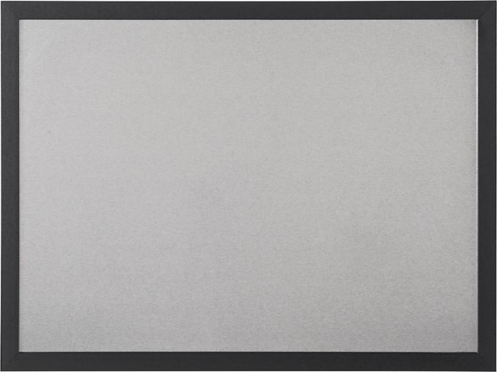 Actual product image Bi-Silque Magnetic board Black Shadow and Memo Board, for wall mounting, rectangular, MDF frame (45 x 45 cm)