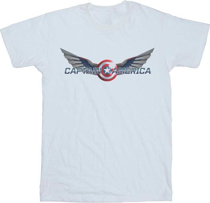 Produktbild Falcon And The Winter Soldier Captain America Logo TShirt (S)