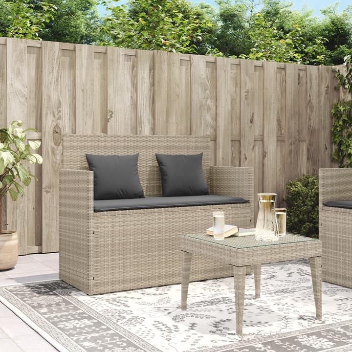 Actual product image VidaXL 10-piece garden lounge set with cushions