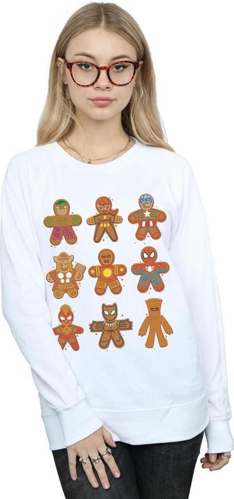 Image du produit - Sweat AVENGERS CHRISTMAS GINGERBREAD - Femme (XXL)