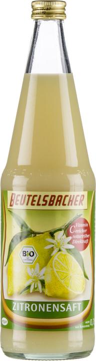 Image du produit Beutelsbacher Jus de citron bio, 700 ml (1 x 70 cl)
