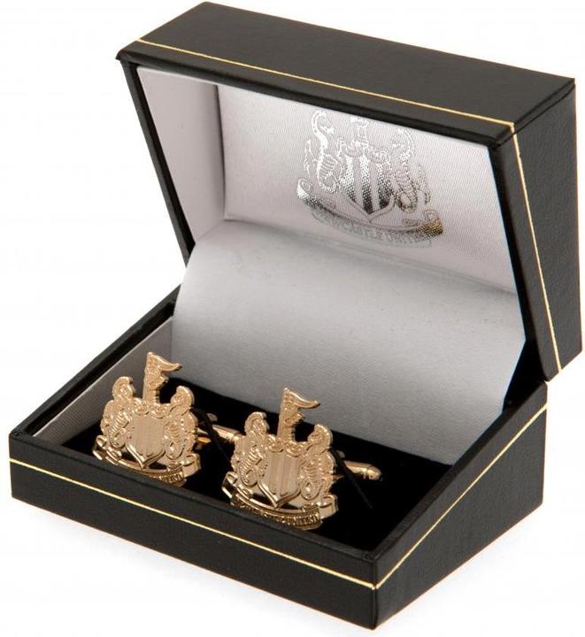 Produktbild Newcastle United FC Manschettenknöpfe Beschichtet (80% Alloy, 20% Gold)