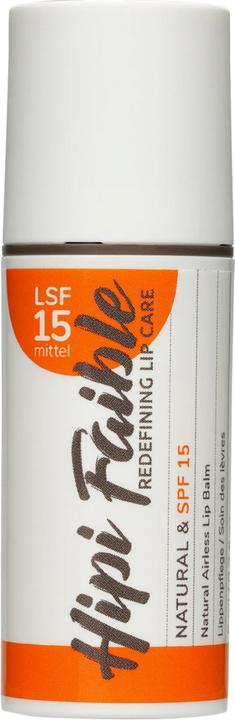Hipi Faible - Lip Balm Natural & SPF 15