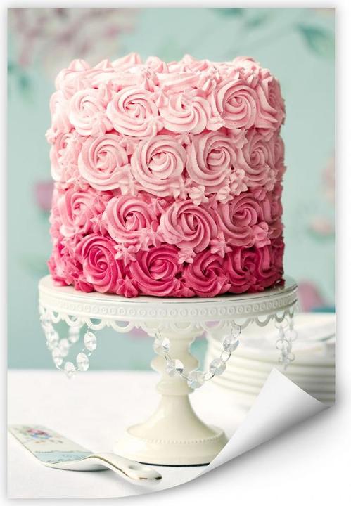 Image du produit Trenddeko Tarte à la rose (60 x 90 cm)