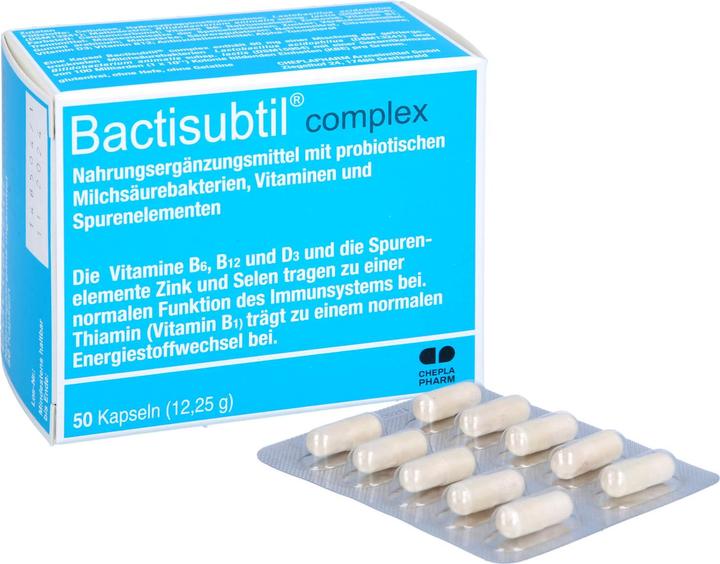 Produktbild Cheplapharm Bactisubtil complex Kapseln, 50 St. Kapseln (50 Stück, Kapseln)