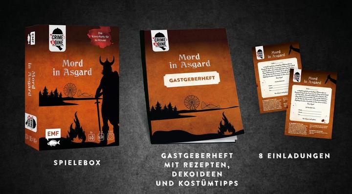 Image du produit Crime & Dine - Le set de dîners policiers : Un été meurtrier (Allemand)
