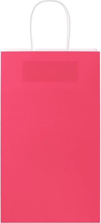 Produktbild VidaXL Kraftpapiertüten 50 Stk. mit Henkel Rosa 21x11x36 cm Papiertüte (Geschenktüte, 50 x)