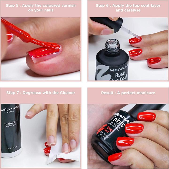 Image du produit Meanail Ruby (Séchoirs pour vernis à ongles, Tango, Cerise noire, Blush, Rouge, Nu basique (18), Taupe)