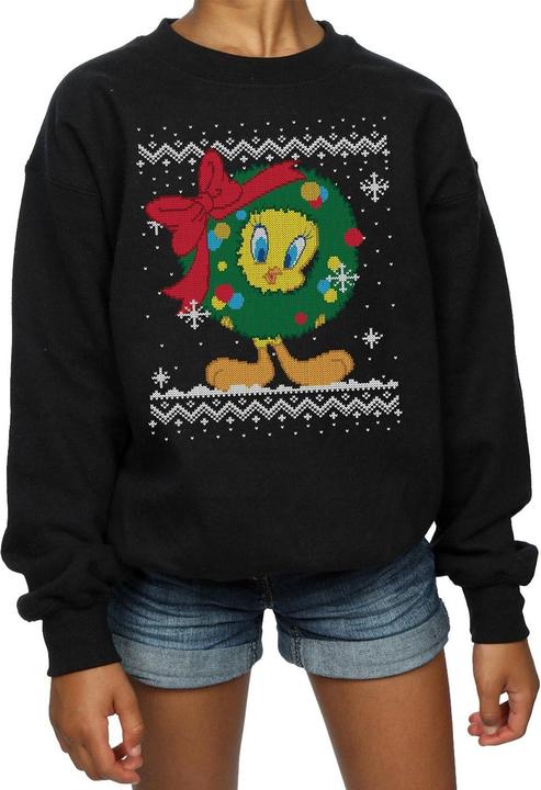 Image du produit Looney Tunes - Sweat TWEETY PIE CHRISTMAS FAIR ISLE - Fille (152, 158)
