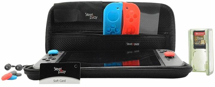 Immagine prodotto Steelplay Kit 11 in 1 per trasportare e proteggere (Switch)