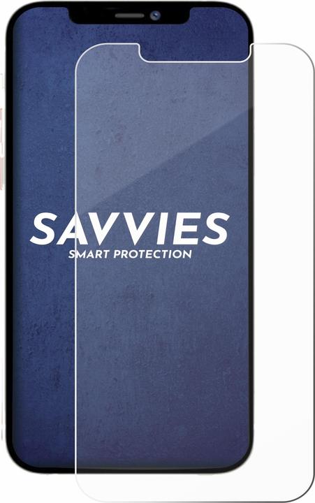 Actual product image Savvies Tempered Glass (1 Piece, Apple iPhone 12 Pro Max)