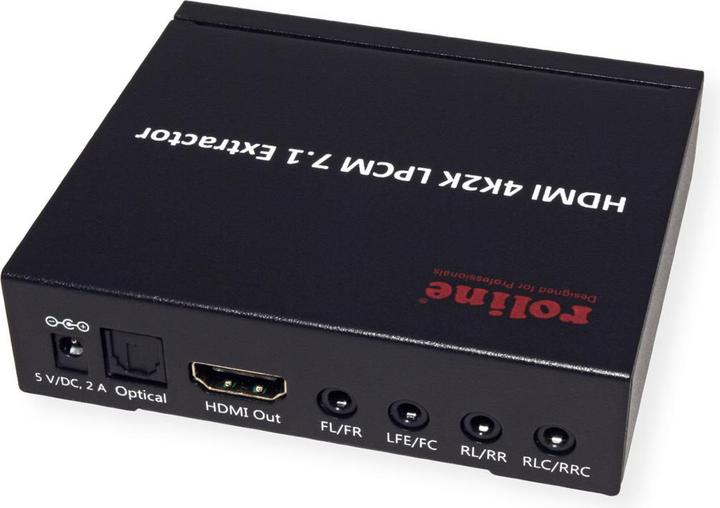 Image du produit Roline Extracteur audio HDMI 4K2K LPCM 7.1