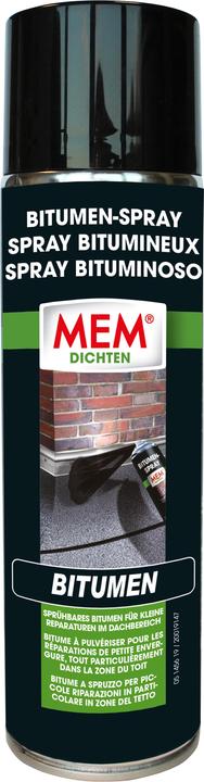 MEM Bitumen spray (0.41 kg, Black, 500 ml)