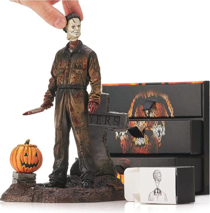 Immagine prodotto Numskull - Halloween- Calendario dell'Avvento di 24 giorni (figurina Michael Myers da costruire)