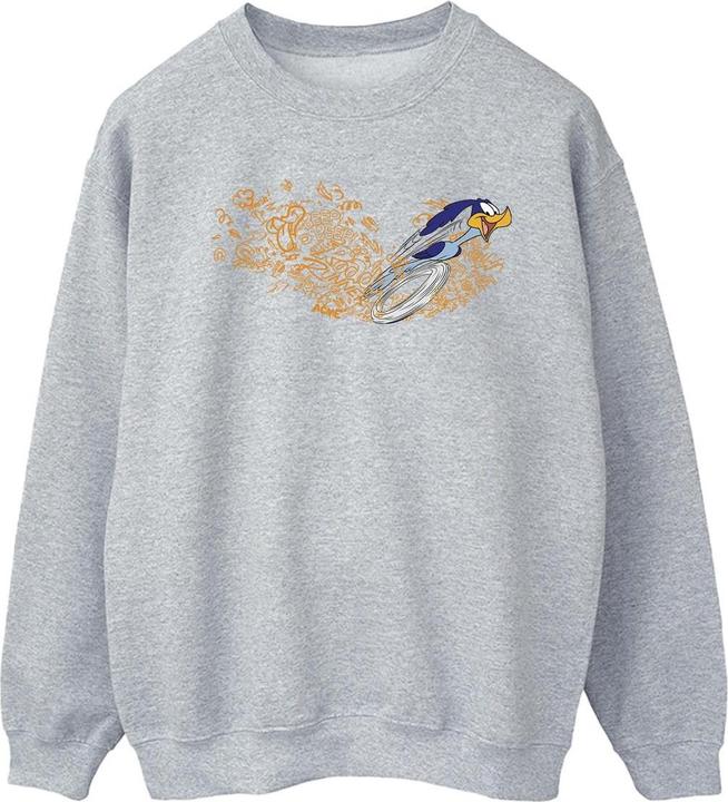 Actual product image Looney Tunes Mens ACME Doodles Road Runner Sweatshirt (L)