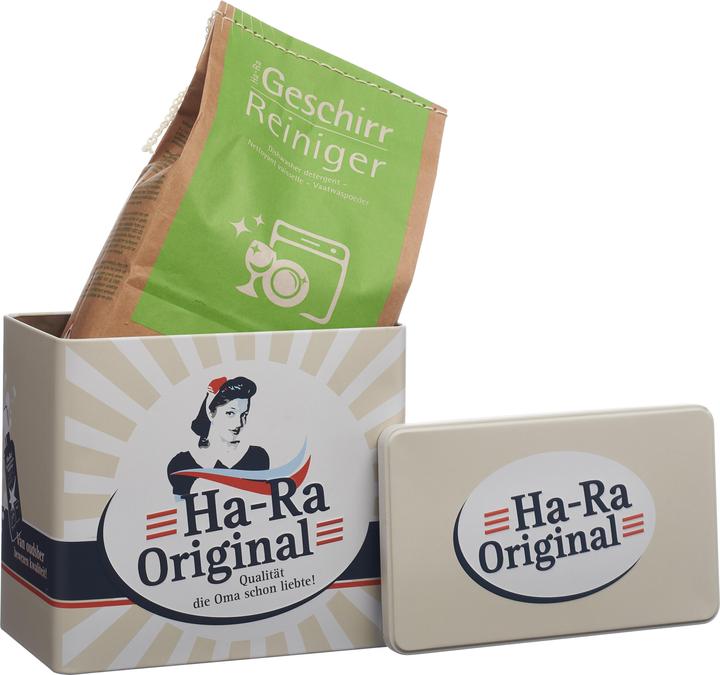 Produktbild Ha-Ra Set Geschirr-Reiniger mit Nostalgie-Dose (1 Stk)