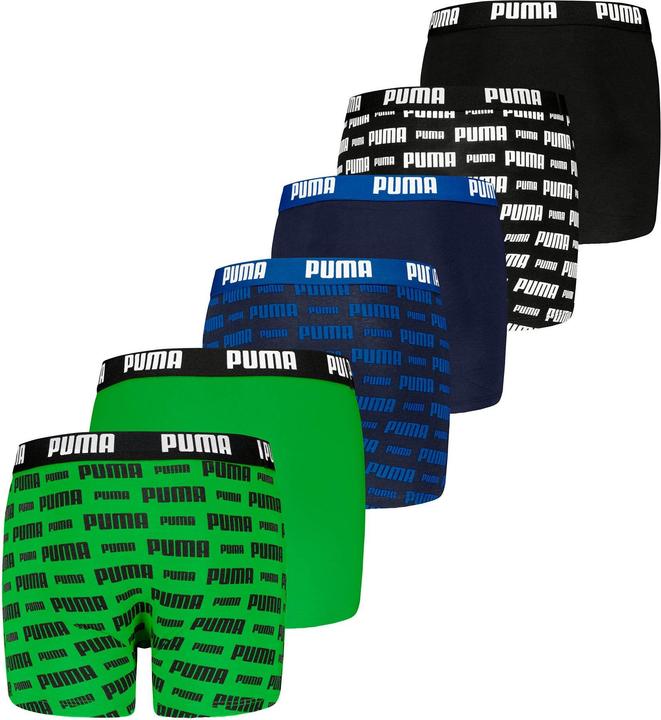 Produktbild Puma Everyday Logo Print Boxers ECOM 6P (146, 6er Pack)
