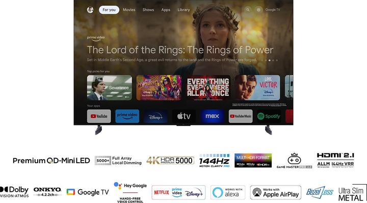 Immagine prodotto TCL 98X955 (98", LED, 4K, 2023)