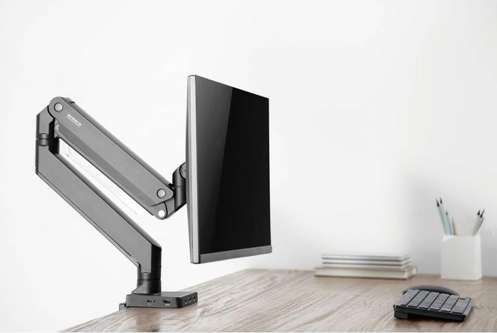 Actual product image SpeaKa Professional SP-MM-810 1-way monitor desk mount 43.2cm (17/ ) - 88.9cm (35/ ) Integrated (Table, 35")