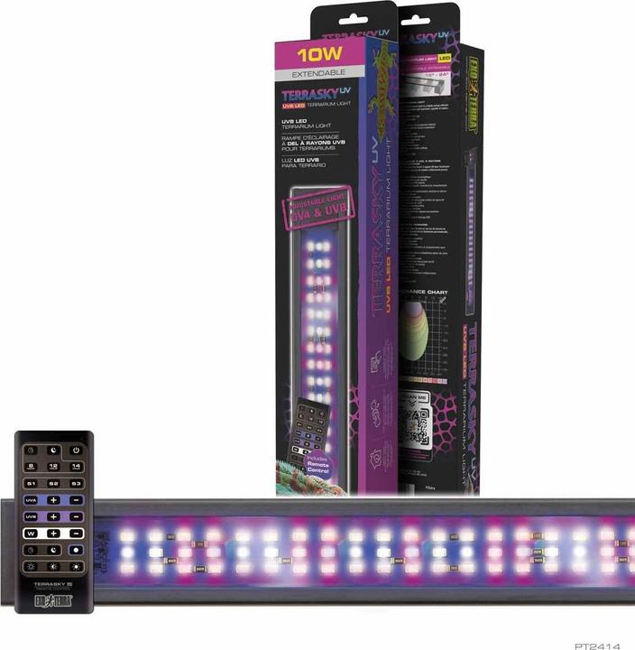 Actual product image Exo Terra Exoterra - Terrasky UV-UVB LED - 10W (UVA, UVB, Splashproof)