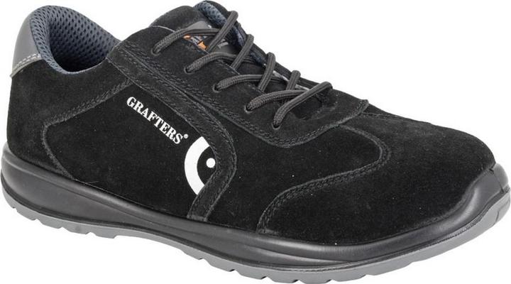 Actual product image Grafters Mens Suede Safety Trainers (44.5)