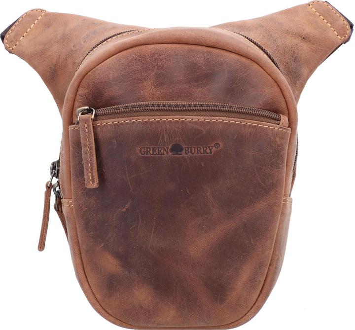 Image du produit Greenburry Sac banane Vintage Biker en cuir 20 cm