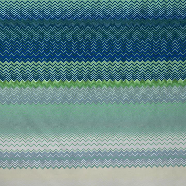 Immagine prodotto Janine Mako-Satin Bettwäsche moments 98120 blau türkis (Copripiumino, 80x80 cm, 135x200 cm)