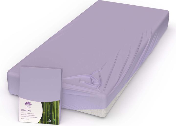 Actual product image Lotus Bettwaren Bamboo fitted sheet (180 x 200 cm)