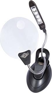 Image du produit Wedo Loupe de bureau avec LED