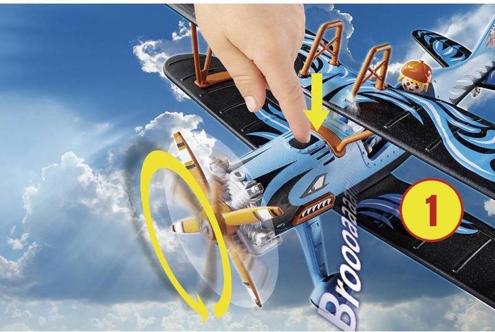 Immagine prodotto Playmobil Spettacolo di acrobazia aerea Double Decker Phoenix (70831, Playmobil Stunt Show)
