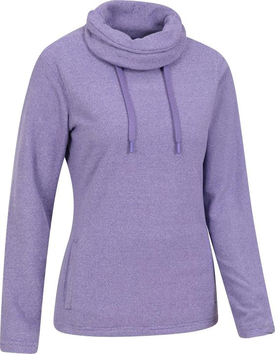 Actual product image Mountain Warehouse Womens/Ladies Hebridean Cowl Neck Fleece Top (32 D)