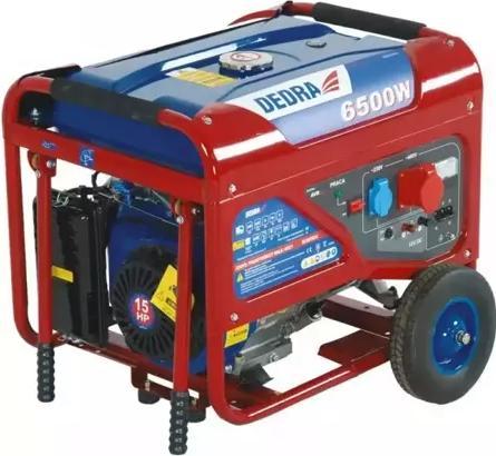 Actual product image Dedra DEGB7503K 6500 W 3 phase generator (6000 W, 25 l)
